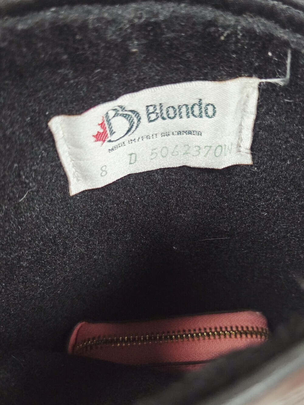 Blondo Canada wool lined Black Lace-Up Knee Boots 8 - Picture 7 of 13
